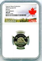 Canada. 5 Cents 2024 NGC Special Wrap Collection  (Zonder