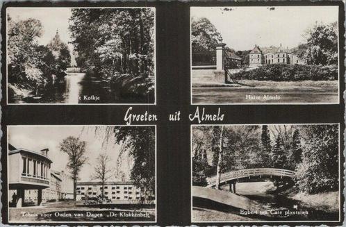 ALMELO - Meerluik Groeten uit Almelo, Verzamelen, Ansichtkaarten | Nederland, Verzenden