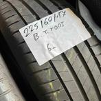 2 x Bridgestone Turanza T005 225-60-17 Zomerbanden 6mm, Gebruikt, 17 inch, Ophalen of Verzenden, Band(en)