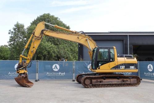 Veiling: Rupsgraafmachine Caterpillar 318C Diesel 93kW 2005, Zakelijke goederen, Machines en Bouw | Kranen en Graafmachines, Graafmachine