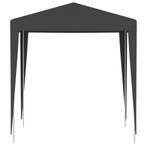 Partytent professioneel 2x2 m antraciet (Goedkope Partytent), Verzenden, Nieuw, 2 meter of meer, Partytent