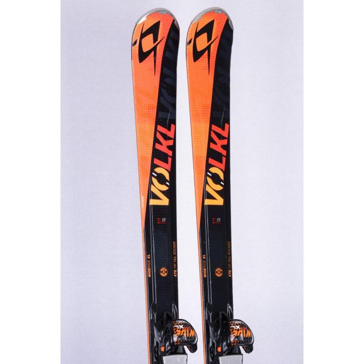 177 182 skis VOLKL RTM 81, black/orange, xtd tip tail rocke, Sport en Fitness, Skiën en Langlaufen, Skiën, 180 cm of meer, Carve