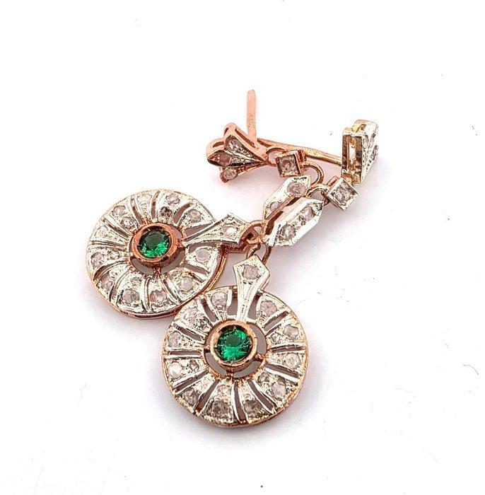 Zonder Minimumprijs - Oorbellen - 9 kt. Roségoud, Zilver, Sieraden, Tassen en Uiterlijk, Oorbellen