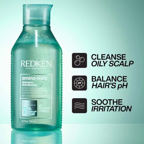 Redken Amino Mint Scalp Shampoo, Sieraden, Tassen en Uiterlijk, Uiterlijk | Haarverzorging, Nieuw, Verzenden
