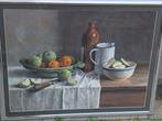 Nico de Deugd (XX-XXI) - Schaal met appels, Antiek en Kunst, Kunst | Schilderijen | Klassiek