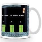 Beker Mario Warp Zone - 325ml NIEUW, Ophalen of Verzenden, Nieuw
