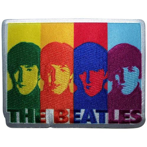The Beatles - Colour Head Shots Patch fficiële merchandise, Verzamelen, Muziek, Artiesten en Beroemdheden, Kleding, Nieuw, Ophalen of Verzenden