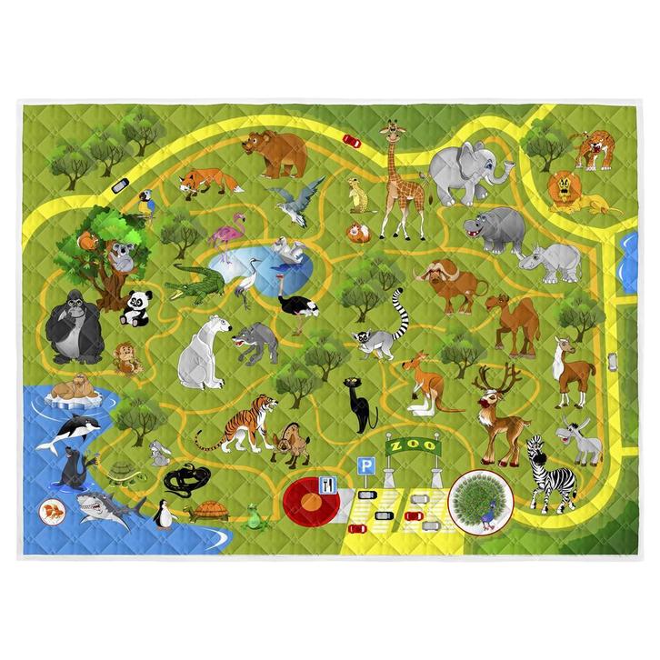 Brisby Zware Kwaliteit Speelkleed, Speelmat Dierentuin, Kinderen en Baby's, Speelgoed | Speelkleden, Nieuw, Ophalen of Verzenden