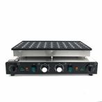 HCB Poffertjesbakplaat - 50 dops - 230V - RVS, Verzenden, Nieuw in verpakking, Fornuis, Frituur en Grillen