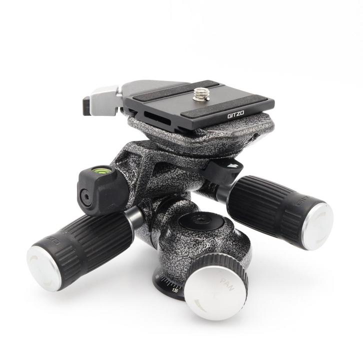 Gitzo GHF3W 3-way Fluid Head | Tweedehands, Audio, Tv en Foto, Fotografie | Statieven en Balhoofden, Gebruikt, Verzenden