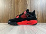 Jordan 4 Retro | Red Thunder, Kleding | Heren, Schoenen, Zwart, Nieuw, Ophalen of Verzenden, Sneakers of Gympen