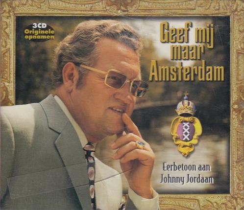 cd - Johnny Jordaan - Geef Mij Maar Amsterdam - Eerbetoon..., Cd's en Dvd's, Cd's | Overige Cd's, Zo goed als nieuw, Verzenden