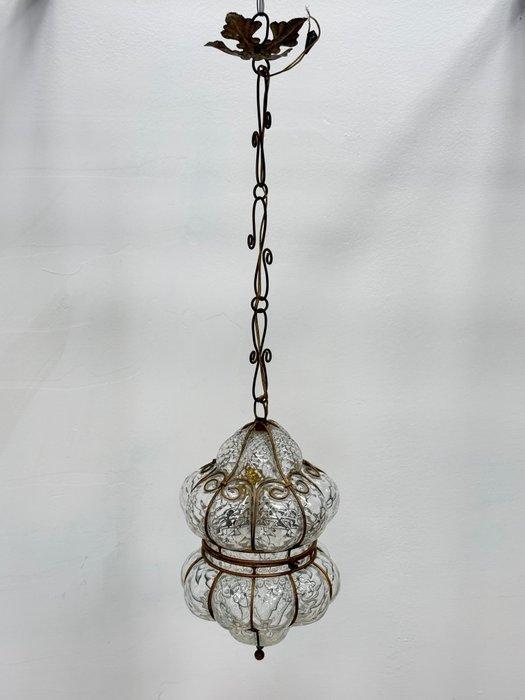 Plafondlamp - Glas, IJzer - Murano - Vetro Soffiato, Antiek en Kunst, Curiosa en Brocante