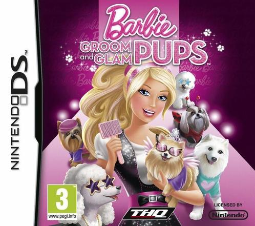 Barbie - Groom and Glam Pups (German) [Nintendo DS], Spelcomputers en Games, Games | Nintendo DS, Zo goed als nieuw, Ophalen of Verzenden