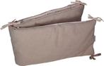 MamaLoes Teddy Boucle Nougat 30 x 180 cm Bedbumper ML020518, Verzenden, Nieuw
