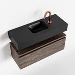 MONDIAZ ANDOR 80cm toiletmeubel dark brown. LEX 80cm, Ophalen of Verzenden, Nieuw, Bad