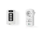 Stekker dimmer met mini RF afstandsbediening - 2 kanalen, Hobby en Vrije tijd, Elektronica-componenten, Ophalen of Verzenden, Nieuw