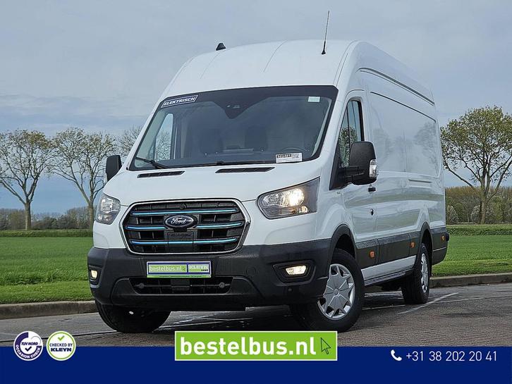 Ford E-Transit | Zakelijke Lease v.a. €666.53 pm, Auto's, Bestelauto's, Lease, Automaat, Financial lease, Elektrisch, Wit, Gebruikt