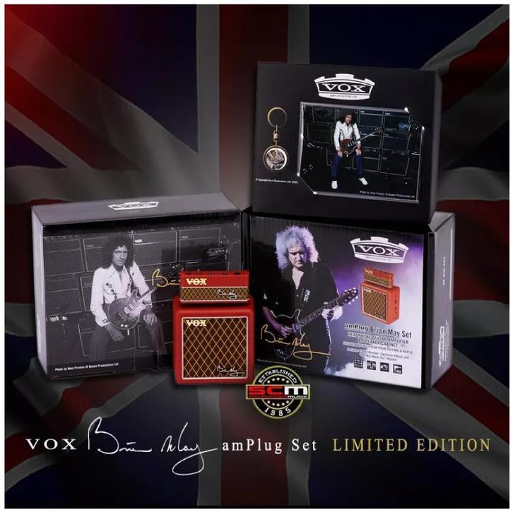 VOX Hoofdtelefoonversterker, AmPlug, Brian May, Set +speaker, Muziek en Instrumenten, Effecten, Multi-effect, Nieuw, Ophalen of Verzenden