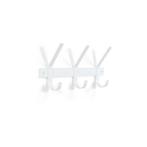 Spinder Design Dexter 3 wandkapstok - wit, Huis en Inrichting, Verzenden, Nieuw