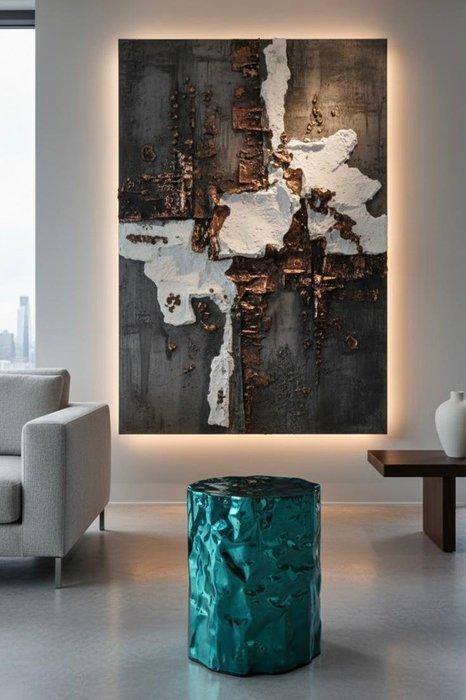 Ontwerp Kolom - 2020+ - Hamerbewerking, Antiek en Kunst, Kunst | Designobjecten