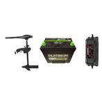 Fluistermotor 66LBS + 110ah accu + 5ah acculader, Verzenden, Nieuw