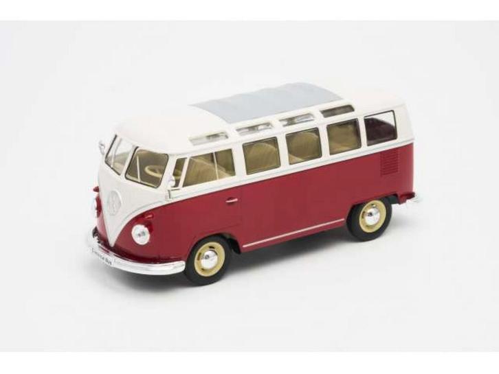 GSDCCwel 00022095SGr 1/24 1963 Volkswagen T1 Samba bus, r..., Hobby en Vrije tijd, Modelbouw | Figuren en Diorama's, Nieuw, Ophalen of Verzenden