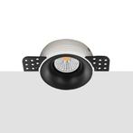 LED trimless spot MR16 COB 3Watt rond ZWART dimbaar (12Volt), Ophalen of Verzenden, Nieuw