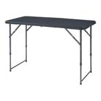 Tuintafel Adelfia klaptafel verstelbaar 120x60x54/74/90 cm r, Caravans en Kamperen, Verzenden, Nieuw