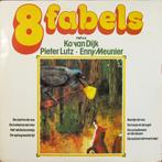Lp - Ko van Dijk - Pieter Lutz - Enny Meunier - 8 Fabels, Cd's en Dvd's, Vinyl | Overige Vinyl, Zo goed als nieuw, Verzenden