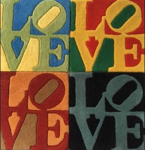 Robert Indiana (1928-2018) - Four seasons Love, Antiek en Kunst, Kunst | Schilderijen | Modern