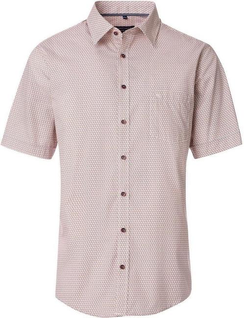 Casa Moda Short Sleeve Overhemd Print Oranje maat XL Heren, Kleding | Heren, Overhemden, Nieuw, Verzenden