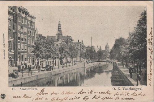 AMSTERDAM - O. Z. Voorburgwal, Verzamelen, Ansichtkaarten | Nederland, Verzenden