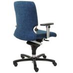 Haworth Comforto 77 met nieuwe stoffering, Blauw, Ergonomisch, Bureaustoel, Zo goed als nieuw