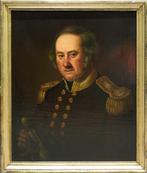 Károly Sterio (1821-1862) - Ritratto di capitano di marina, Antiek en Kunst