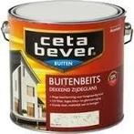 Cetabever Buitenbeits Dekkend Ivoorwit 743 - 0.75 liter, Wit, Nieuw, Beits, Ophalen of Verzenden