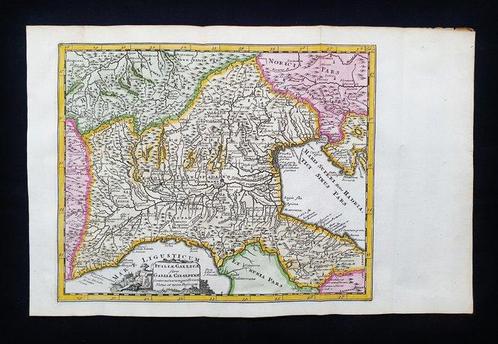 Europa - Noord-Italië, Piëmont, Aosta, Lombardije, Ligurië,, Boeken, Atlassen en Landkaarten