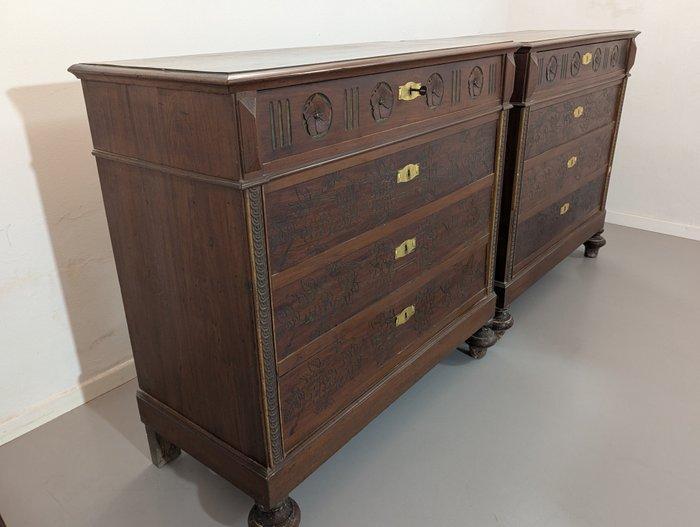 Commode (2) - Hout - Art Deco, Antiek en Kunst, Kunst | Designobjecten