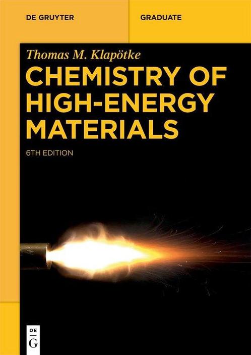 9783110739497 De Gruyter Textbook- Chemistry of High-Ener..., Boeken, Informatica en Computer, Nieuw, Verzenden