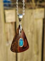 Zilver - Hanger - Australische opaal