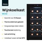 2dekans | MOA WC50 - Wijnkoelkast - Wijnkoeler -, Witgoed en Apparatuur, Ophalen of Verzenden, Zo goed als nieuw