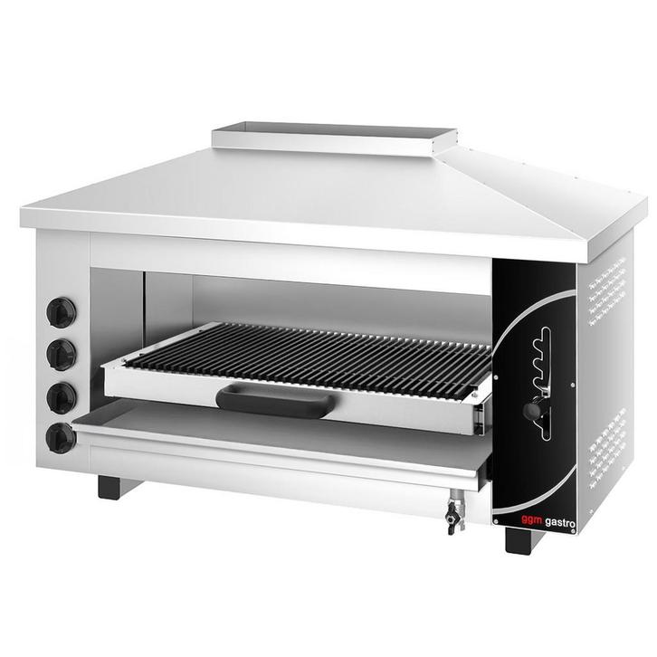 GGM Gastro | Gas Pita Oven / Salamander PRO - 13,2 kW - |, Witgoed en Apparatuur, Ovens, Inbouw, Verzenden