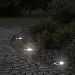 vidaXL Buitengrondverlichting rond 10,5x10,5 cm, Verzenden, Nieuw