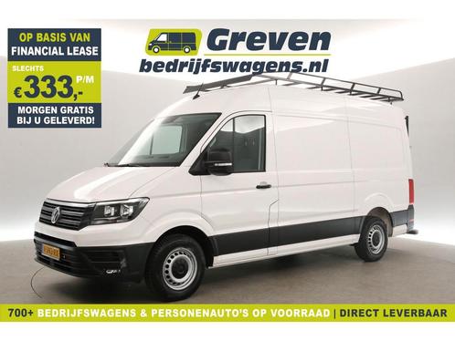 Volkswagen Crafter 35 2.0 TDI L3H3 140PK 3000KG TG. €333pm, Auto's, Bestelauto's, Handgeschakeld, Diesel, Wit, Volkswagen, Verzenden