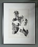 Jean-Marie Planque (1932-1992) - A man in a hat and a