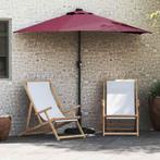 vidaXL Tuinparasol Bordeaux Rood 294 x 150 x 223 cm, Tuin en Terras, Verzenden, Nieuw, 1 tot 2 meter