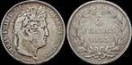France Louis Philippe I 5 francs 1833a zilver, Postzegels en Munten, Munten | Europa | Niet-Euromunten, Verzenden