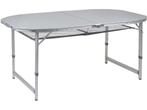 Bo-Camp - Tafel - Premium - Ovaal - Koffermodel - 150x80 cm, Verzenden, Zo goed als nieuw