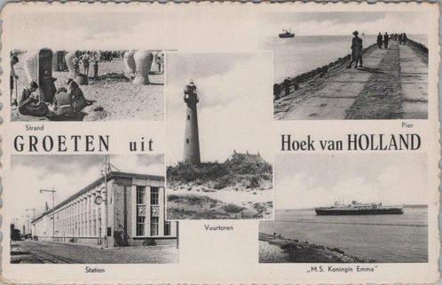 HOEK VAN HOLLAND - Meerluik Groeten uit Hoek van Holland, Verzamelen, Ansichtkaarten | Nederland, Verzenden