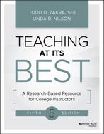 Teaching at Its Best 9781119860228 Todd D. Zakrajsek, Verzenden, Gelezen, Todd D. Zakrajsek